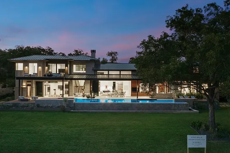 Modern outdoor space