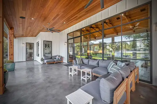 Custom paver patio and walkway